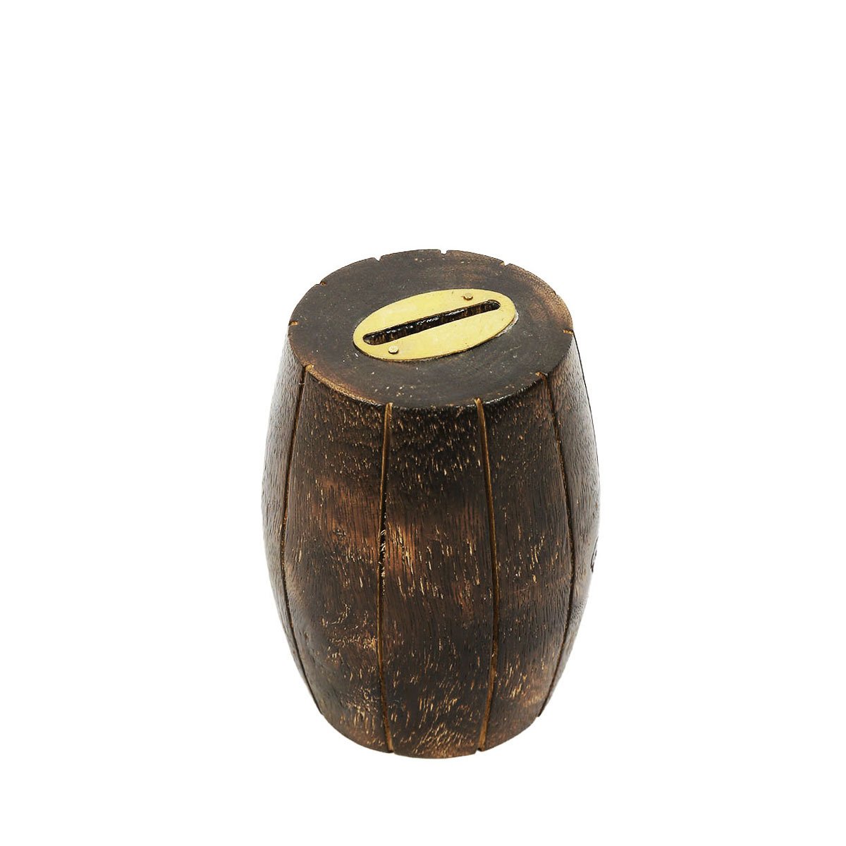 AHŞAP FIÇI KUMBARA  10 CM