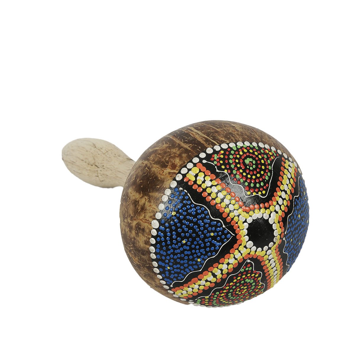 COCONAT ABORJİN DESENLİ CABASA SHAKER AFRİKA VURMALI ÇALGI ALETİ 24-26CM