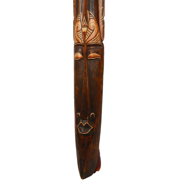 AHŞAP İŞLEMELİ DESENLİ MASK                                                     100 CM