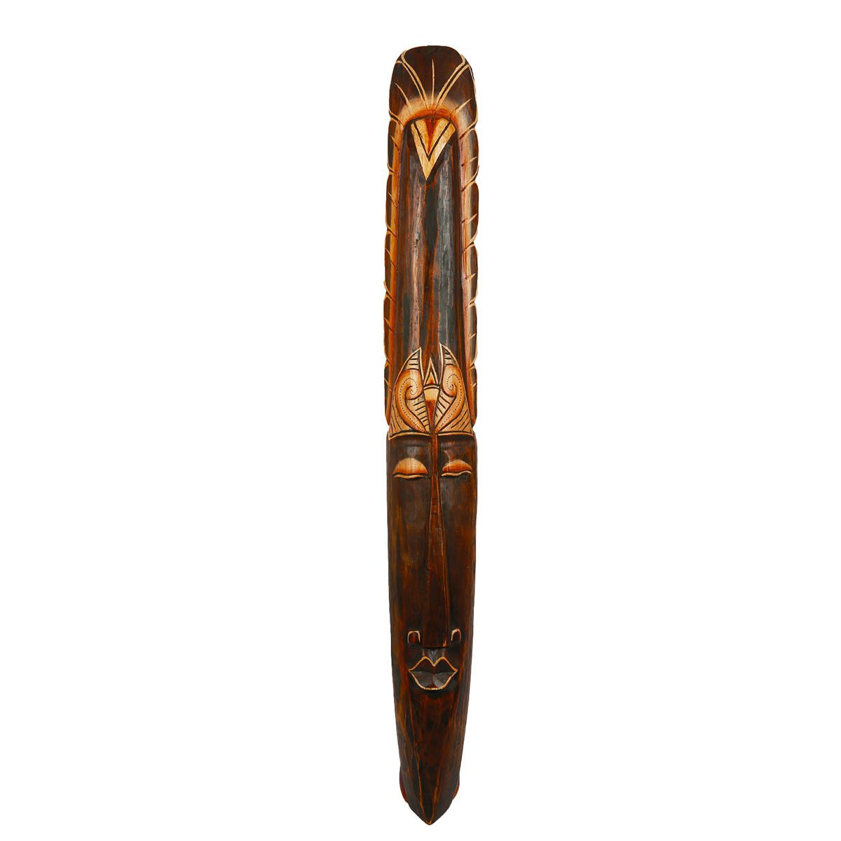 AHŞAP İŞLEMELİ DESENLİ MASK                                                     100 CM