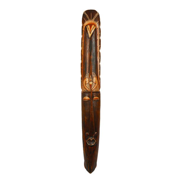 AHŞAP İŞLEMELİ DESENLİ MASK                                                     100 CM