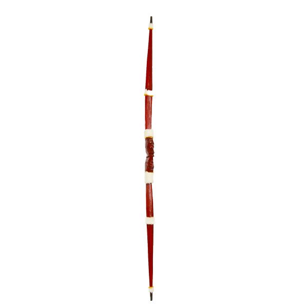 AHŞAP DEKORATİF KIZILDERİLİ OK /YAY SETİ                 58 CM