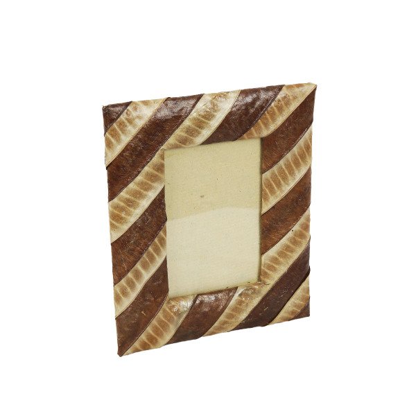 ÇERÇEVE PAPİRUS YAPRAK TEKLİ 16*19 CM