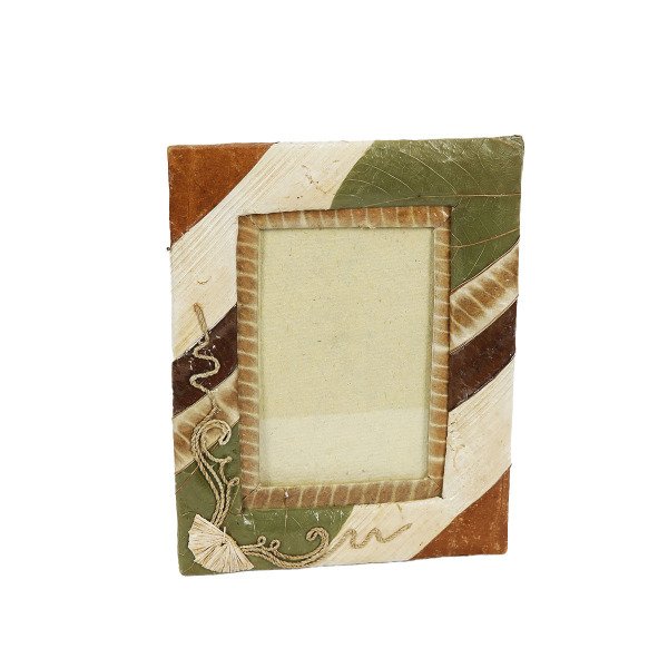 ÇERÇEVE PAPİRUS YAPRAK TEKLİ 22*27 CM