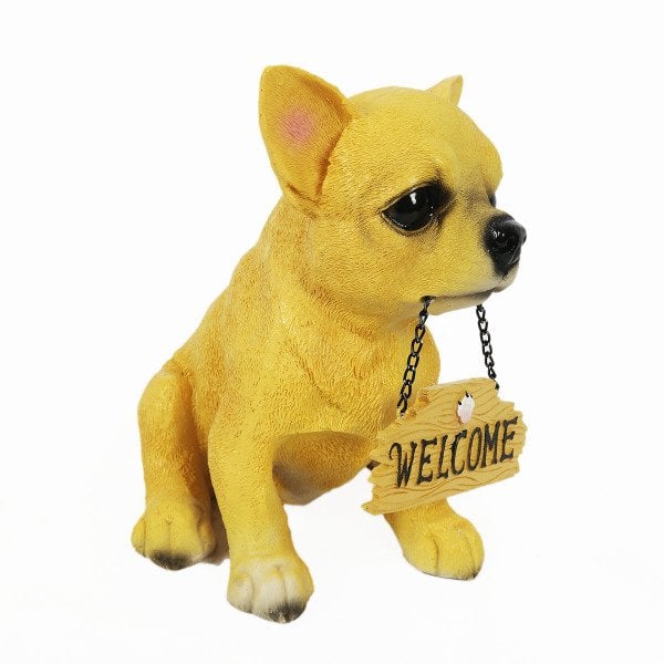POLYESTER SARI KÖPEK WELCOME 20 CM