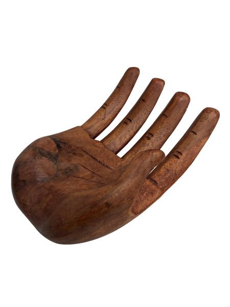 AHŞAP EL YAPIMI EL PEÇETELİK/ MEYVELİK 20*13CM