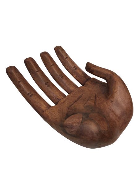 AHŞAP EL YAPIMI EL PEÇETELİK/ MEYVELİK 20*13CM