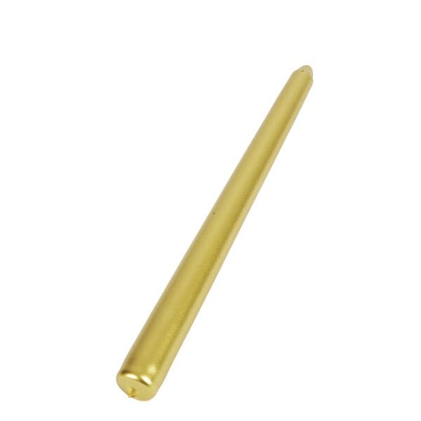 2'Lİ ŞAMDAN MUM ALTIN 25CM