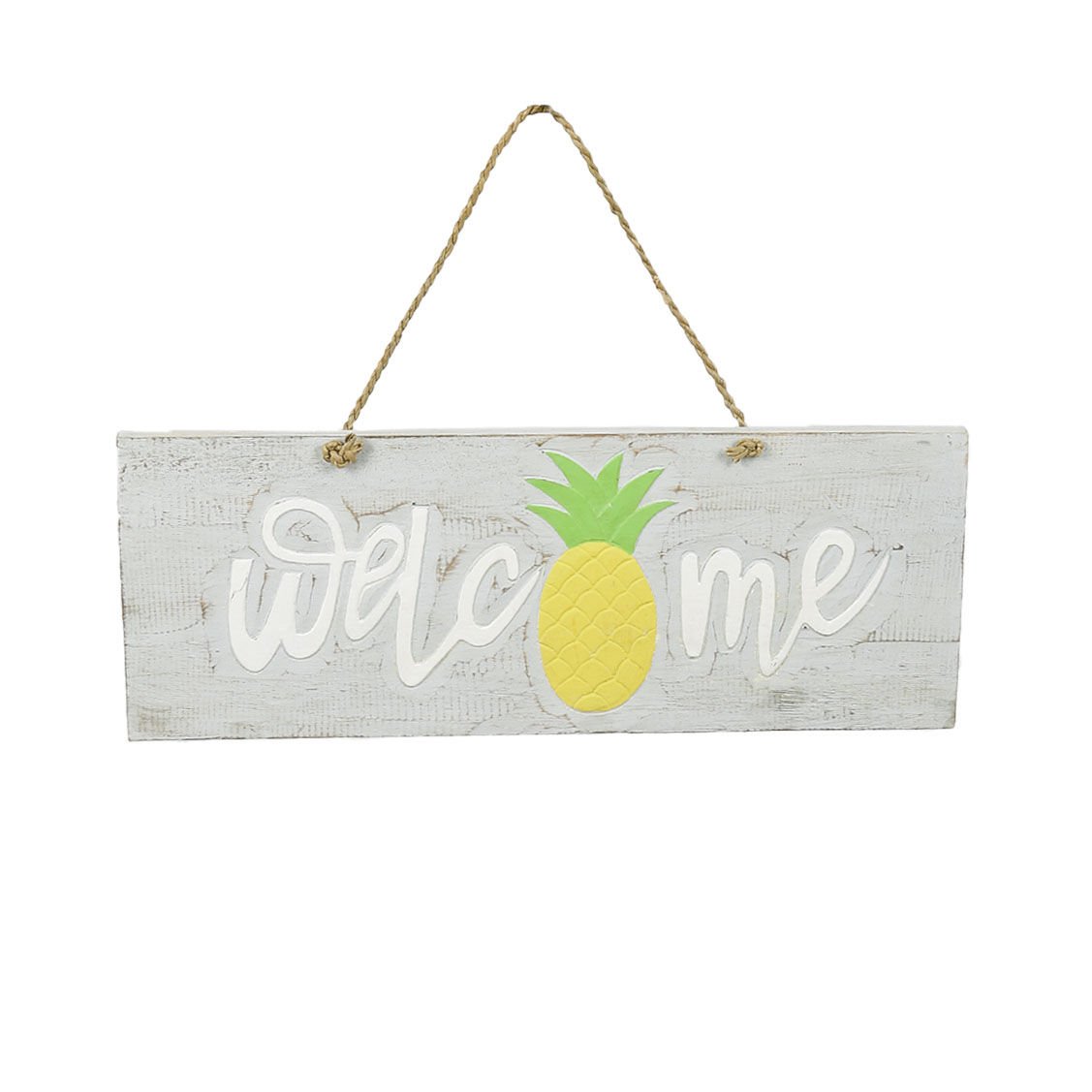 WELCOME AHŞAP PANO,DUVAR/KAPI AKSESUARI 18,5* 50,5 CM