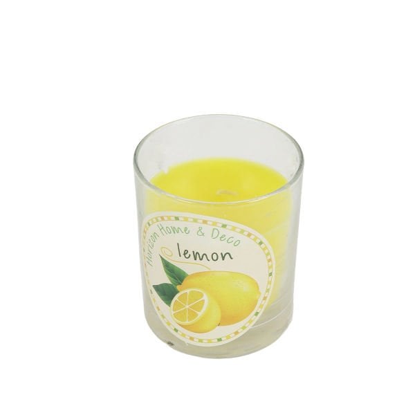 BARDAK MUM LİMON KOKULU 8CM