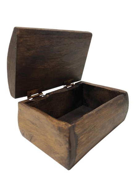 TEAK AĞACINDAN EL YAPIMI DEKORATİF ÇOK AMAÇLI KUTU 16*9*6 CM