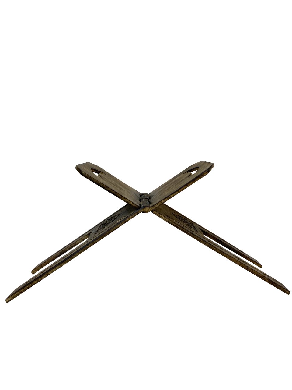 EL YAPIMI AHŞAP OYMALI ANTİK MODEL RAHLE 60*21,5CM