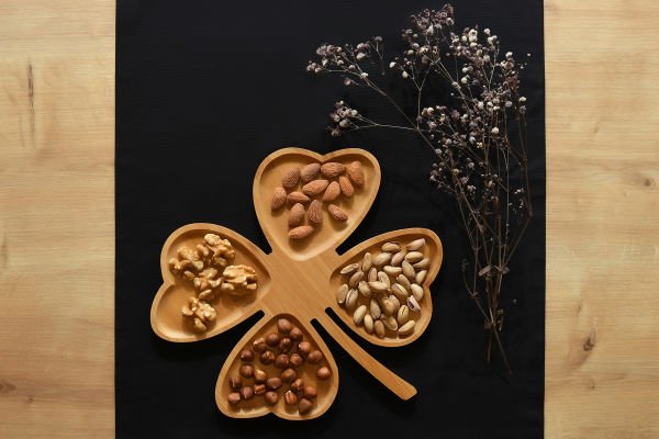 BAMBU CLOVER KAHVALTILIK/ ÇEREZLİK 26*26*1,2CM