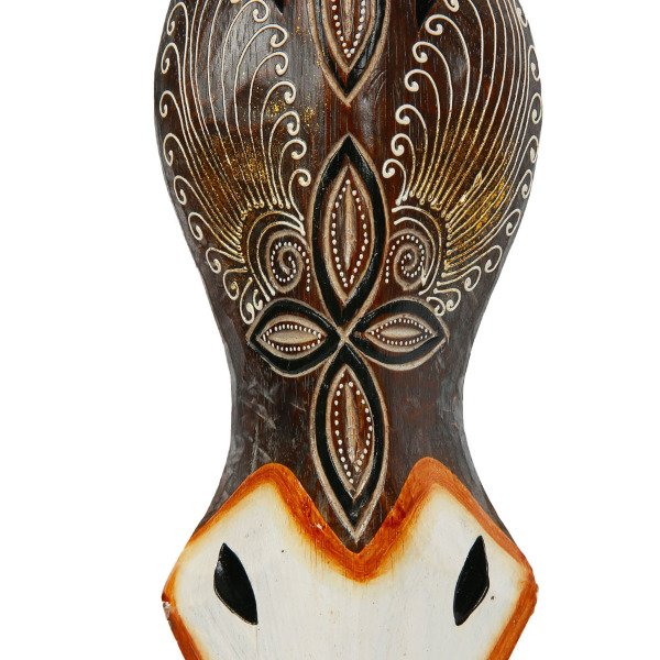 MİNDİ AĞACINDAN EL YAPIMI ZÜRAFA MASK  50 CM