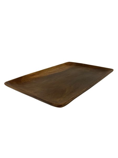 AKASYA AĞACI EL YAPIMI KARE SERVİS VE SUNUMLUK WD6255 30*30CM